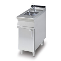 Płyta robocza ze zlewem 400x900x900 mm | RM GASTRO, LA - 94