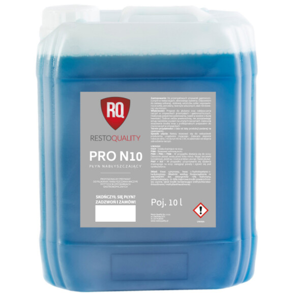 Profesjonalny płyn nabłyszczający 10 l | RESTO QUALITY, N10