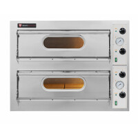 Piec do pizzy dwukomorowy elektryczny, 8x 33 cm, 930x810x710 mm | RESTO QUALITY, One 44
