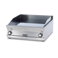 Płyta grillowa elektryczna 15 kW, płyta 1/2 gładka i 1/2 ryflowana ﻿760x680 mm, 800x900x280 mm | RM GASTRO, FTLRT-98ET