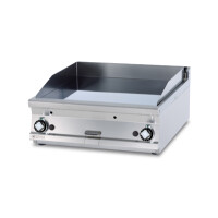 Płyta grillowa gazowa, płyta 1/2 gładka i 1/2 ryflowana ﻿760x680 mm, 800x900x280 mm | RM GASTRO, FTLRT-98G