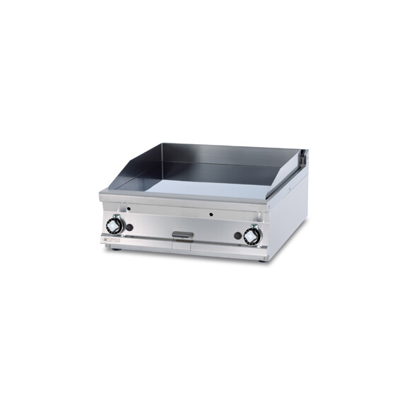 Płyta grillowa gazowa, płyta gładka ﻿760x680 mm, 800x900x280 mm | RM GASTRO, FTLT-98G