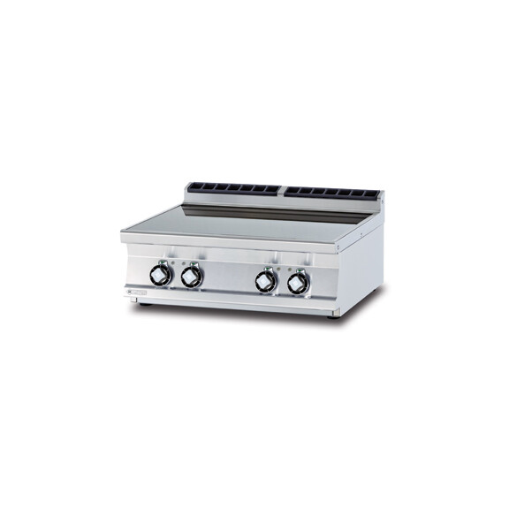 Kuchnia elektryczna 4x3,4 kW, płyta 750x770 mm, 800x900x280 mm | RM GASTRO, PCCT-98ET