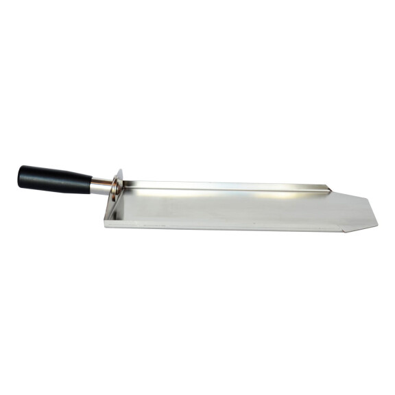 Szufelka aluminiowa z rantami bocznymi, 140x280 mm do pieców Quick | MYCHEF, QSAS