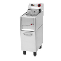 Frytownica elektryczna na podstawie 2x9,9 kW, 660x600x900 mm | REDFOX, FE 61/13 ELT