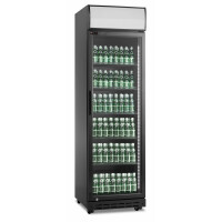Szafa chłodnicza przeszklona, 388 l, czarna, 578x605x1980 mm | RESTO QUALITY, RQ419-BLACK