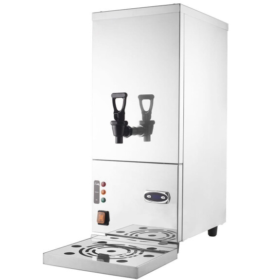 Warnik do wody 10 l, stałe podłączenie do wody, automatyczne napełnianie, 248x503x593 mm | RESTO QUALITY, RQBAC10