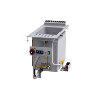 Urządzenie do gotowania makaronu gazowe drop-in z automatycznym napuszczaniem wody, 40 l, wanna: 307x509x327 mm, 400x900x650 mm | RM GASTRO, CPAD - 94