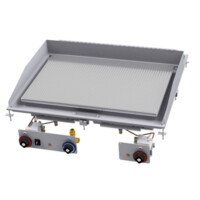 Płyta grillowa gazowa drop-in, płyta gładka chromowana 790x685 mm, 900x950x330 mm | RM GASTRO, FTLD - 99 GS