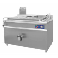 Kocioł warzelny gazowy z grzaniem pośrednim, automatyczne napełnianie, 32 kW, 300 l, 1350x900x900 mm | RESTO QUALITY, RQLF-302G