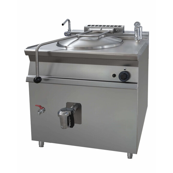 Kocioł warzelny gazowy z grzaniem pośrednim, 12,5 kW, 80 l, 800x700x900 mm | RESTO QUALITY, RQLR-782G