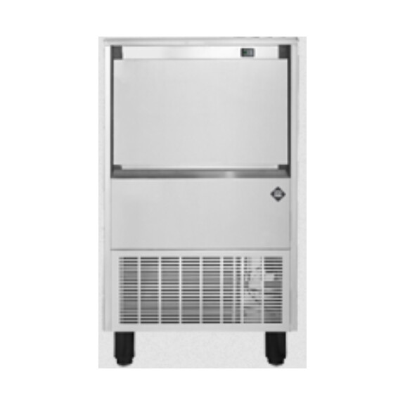 Kostkarka do lodu chłodzona powietrzem 0,615 kW, wydajność: 45 kg/24 h, 535x595x789 mm | RM GASTRO, N - 50 A