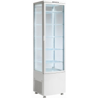 Witryna chłodnicza, cukiernicza, LED, 270 l, biała, 515x485x1895 mm | RESTO QUALITY, RTC287WE