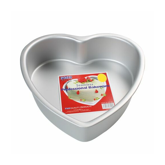 Blacha aluminiowa do wypieku, serce 25x7,5 cm | PME, HRT103