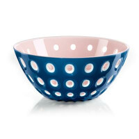 Miska, średnica 25 cm, jasnoróżowo – granatowa | GUZZINI, LE MURRINE