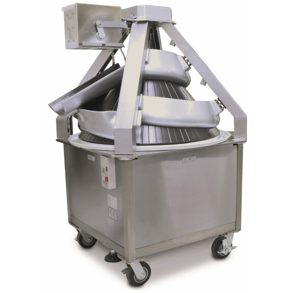 Zaokrąglarka do ciasta, zaokrąglarka stożkowa piekarnicza, waga ciasta: 100-350 g, 1800 szt./h, 860x860x1420 mm | RESTO QUALITY, SMQ10S