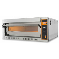 Piec do pizzy elektryczny, jednokomorowy, sterowanie elektroniczne, 6x 36 cm, szeroki, 1310x905x395 mm | RESTO QUALITY, TOP D 6 XL/L