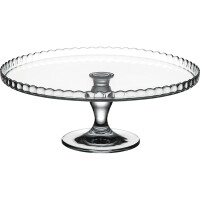Patera na ciastka i owoce, ze szkła, Ø 320 mm | PASABAHCE, 545024