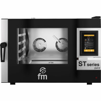 Piec konwekcyjno-parowy piekarniczy elektryczny 4x 600x400 mm, sterowanie dotykowe, 885x990x670 mm | FM INDUSTRIAL, ST Series Bakery