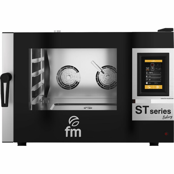 Piec konwekcyjno-parowy piekarniczy elektryczny 4x 600x400 mm, sterowanie dotykowe, 885x990x670 mm | FM INDUSTRIAL, ST Series Bakery