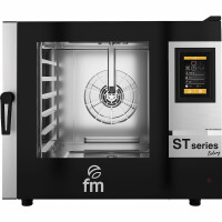 Piec konwekcyjno-parowy piekarniczy elektryczny 6x 600x400 mm, sterowanie dotykowe, 885x1020x835 mm | FM INDUSTRIAL, ST Series Bakery