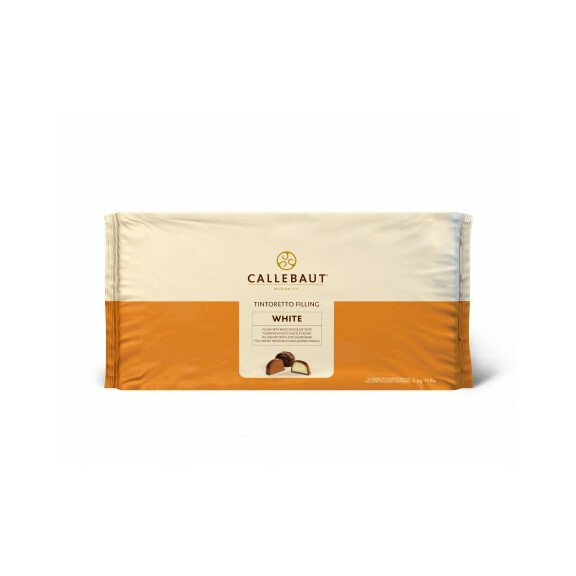 Białe nadzienie do pralin gotowe do użycia, Tintoretto Basic White, kuweta 5 kg | CALLEBAUT, FNW-L0040-144