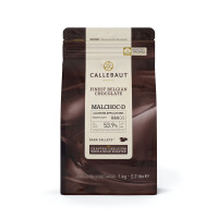 Czekolada ciemna bez cukru 53,9, 1 kg torba | CALLEBAUT, CSD-Q54MAL-EX-U68 MALCHOC-D