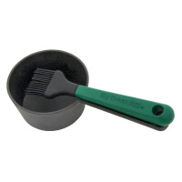 Żeliwny rondelek z pędzelkiem, Ø 120 mm | BIG GREEN EGG, 127822