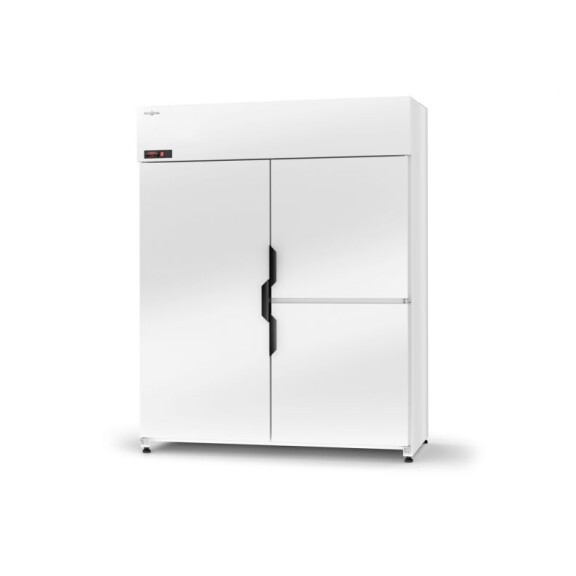 Szafa chłodnicza zapleczowa z drzwiami skrzydłowymi, dwukomorowa, trzydrzwiowa, agregat górny, 3 kl., 1400x730x2020 mm | RAPA, SCh - Z 1400 / 3D