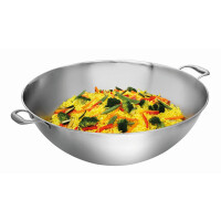 Wok ze stali nierdzewnej, 510 mm, 22 l, 618x514x205 mm | BARTSCHER, W510F