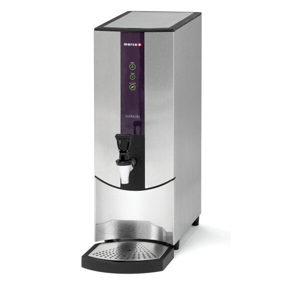 Warnik do gorącej wody z kranem, nablatowy 10 l, 463x210x590 mm | MARCO, Ecoboiler T10