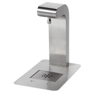 Kran do dystrybutora do gorącej wody, 2 przyciski, 2 podłączenia 470x250x400 mm | MARCO, Font Uber 2 SS Button Tile