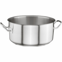 Garnek niski bez pokrywki, stal nierdzewna, 200 mm, 2,5 l | STALGAST, Comfort