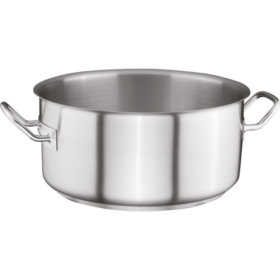 Garnek niski bez pokrywki, stal nierdzewna, 200 mm, 2,5 l | STALGAST, Comfort