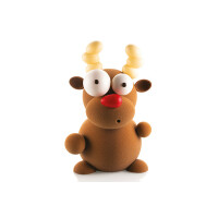 Zestaw termoformowanych form do czekolady, renifer Rudolf 3D - 236x147 mm | SILIKOMART, Kit Rudolf