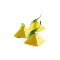Forma silikonowa 600x400 mm SQ010 Pyramids, 35x 61 ml, 65x65x35 mm | SILIKOMART, 60x40 Sessanta Quaranta