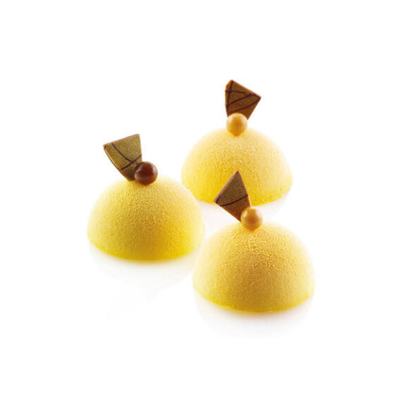 Forma silikonowa 600x400 mm SQ015 Mini Half Sphere, 96x 11 ml, 35x17,5 mm | SILIKOMART, 60x40 Sessanta Quaranta