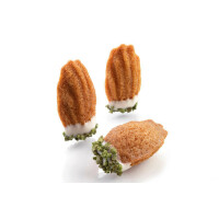 Forma silikonowa 600x400 mm SQ018 Mini Madeleine, 100x 12 ml, 45x26x12 mm | SILIKOMART, 60x40 Sessanta Quaranta
