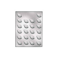 Forma do pralin i czekoladek - liście, 22x 35x23x8 mm - 9013034 Foglie | SILIKOMART, EasyChoc