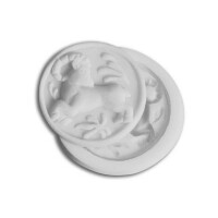 Forma silikonowa do masy cukrowej w kształcie znaku zodiaku Barana - SLK148, 38 mm | SILIKOMART, SugarFlex