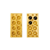 Forma silikonowa do masy cukrowej lub czekolady w kształcie gładkiej kuli - 60 mm | SILIKOMART, SugarFlex Gold