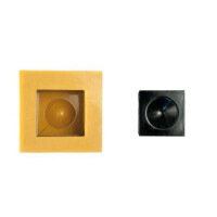 Forma silikonowa do masy cukrowej lub czekolady w kształcie kostki - 60 mm | SILIKOMART, SugarFlex Gold