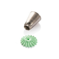 Tylka cukiernicza, kwiatek, 18 mm, Mini Religieuse Tube 01 | SILIKOMART, Tubes