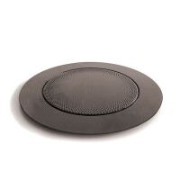 Tacka antypoślizgowa do ciast, deserów i monoporcji 20,5 cm, okrągła - czarna, 10 szt. | SILIKOMART, Trays