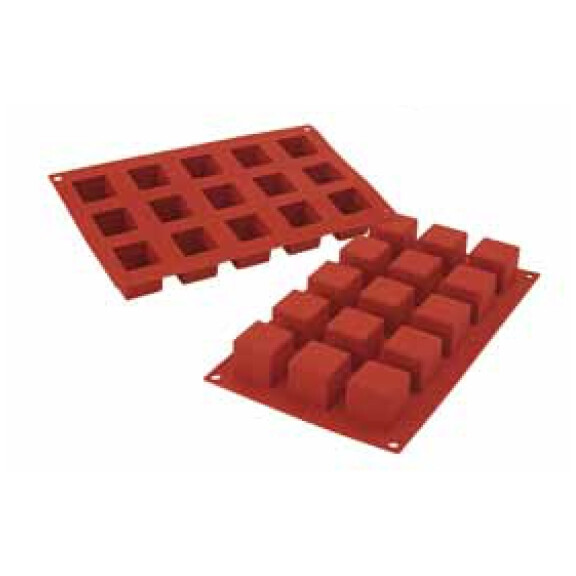 Forma silikonowa SF105 CUBE kostki 35x35x35 mm | SILIKOMART, Classic Premium