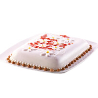 Forma na ciasta i torty SFT302 DAISY PAN, 28x21,5x5 cm | SILIKOMART, Celebration