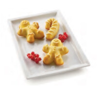 Forma silikonowa SF106 GINGERBREAD MAN – 6 gniazd | SILIKOMART, Christmas inspiration