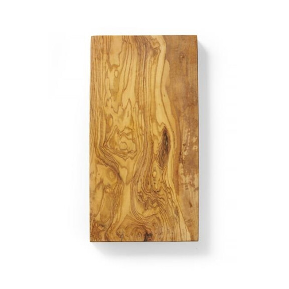 Deska do serwowania z drewna oliwnego, prostokątna 300x150x18 mm | HENDI, 505175