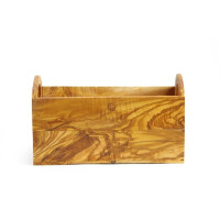 Pojemnik z drewna oliwnego 245x198x194 mm | HENDI, 505274