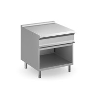 Blat neutralny na podstawie z 3 stron zamkniętej 800x900x(H)850 | MBM, N98A